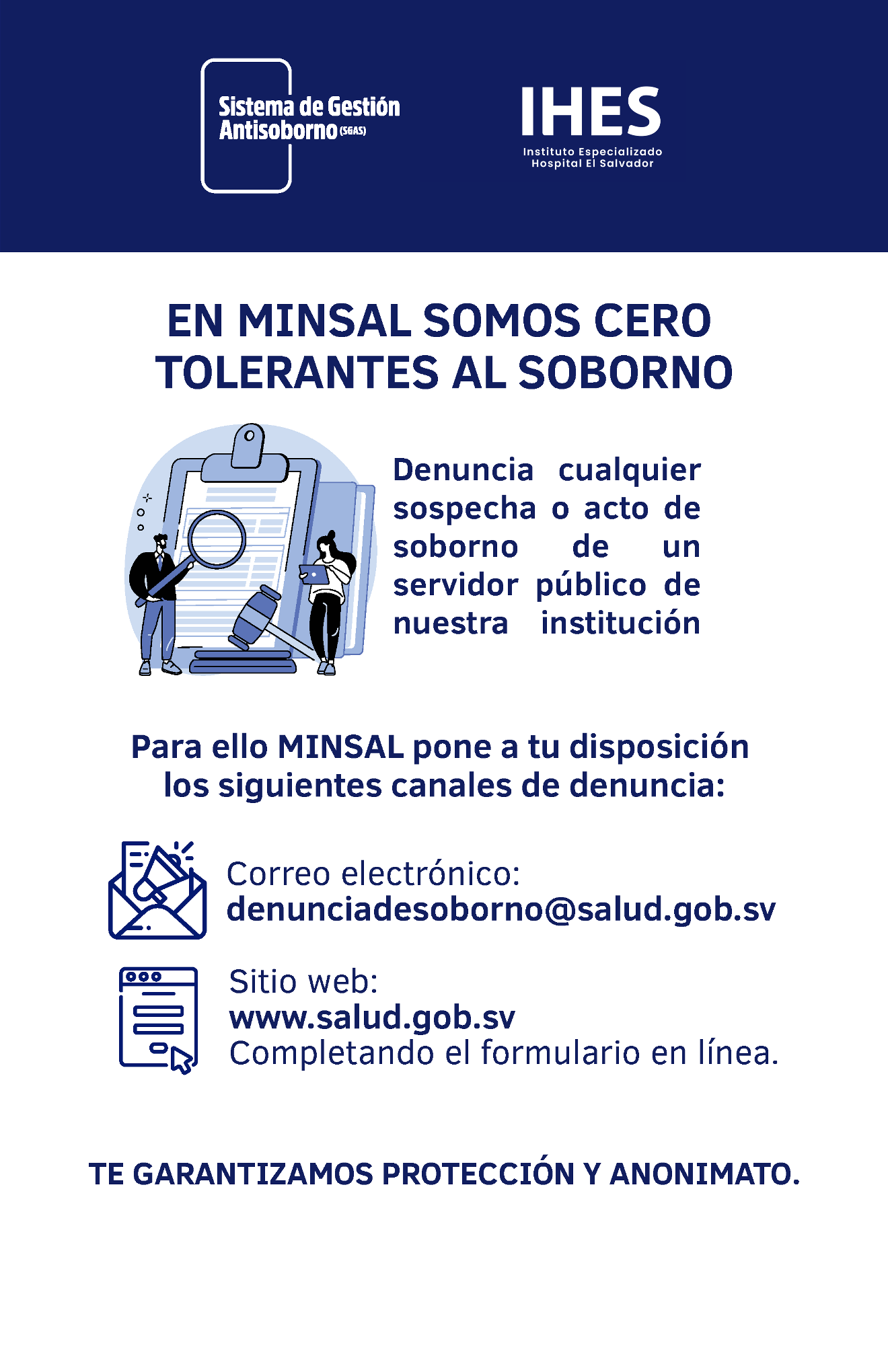Canales de denuncia