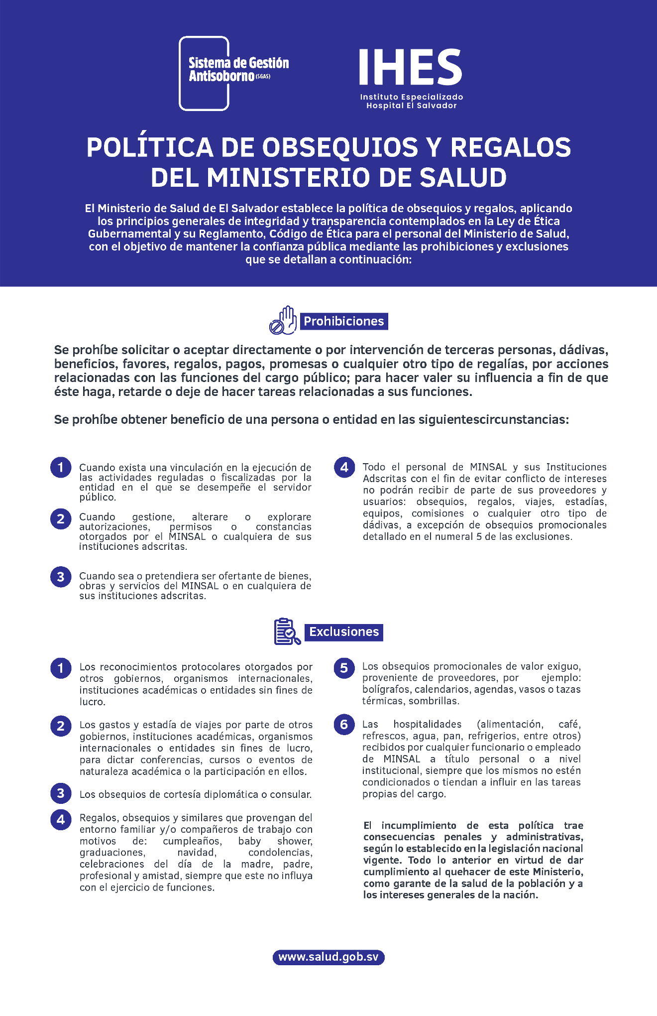 Política de Obsequios y Regalos